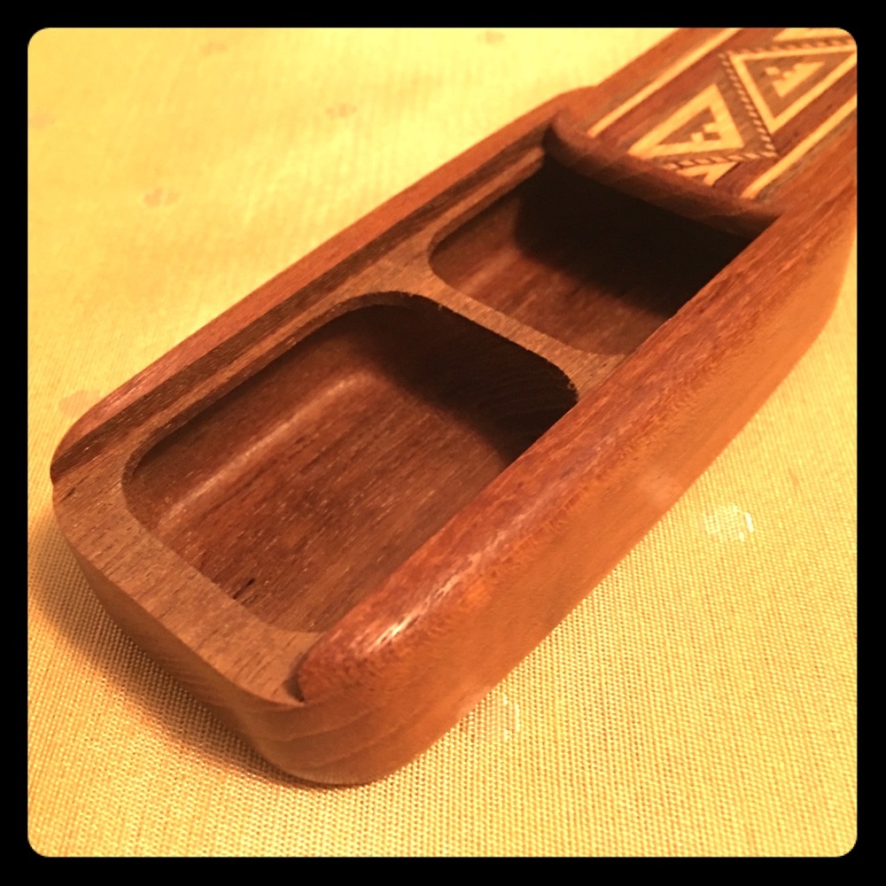 Handmade Wooden Artisanal Secret Box Heart Wood